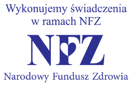 Wykonujemy świadczenia w ramach NFZ